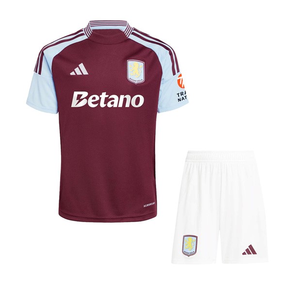 Camiseta Aston Villa 1ª Niño 2024 2025